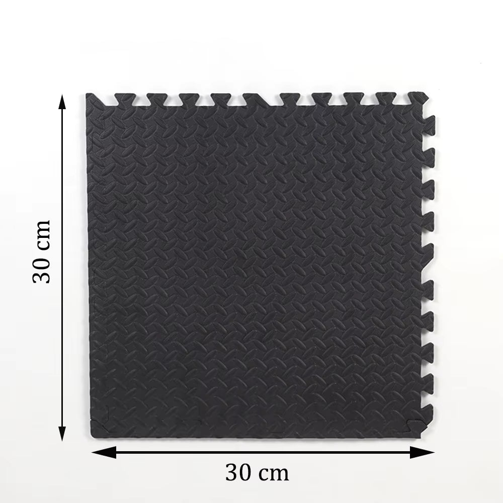 Gym Floor Mats 30*30Cm Sport Mats Foam Mats Floor Mat Cover Interlocking Foam Mats with EVA Foam Floor Tiles for Home Gym